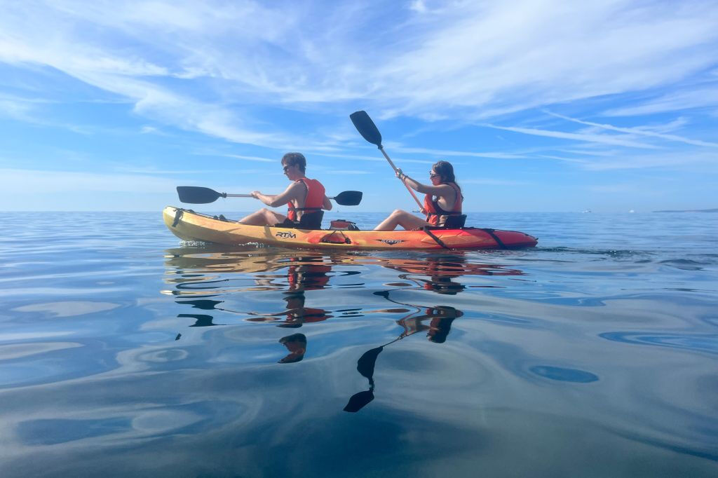 Alquiler de kayak en la bahía de Palma