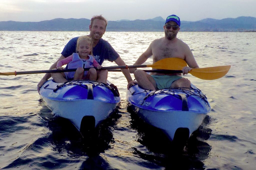 Alquiler de kayak en la bahía de Palma