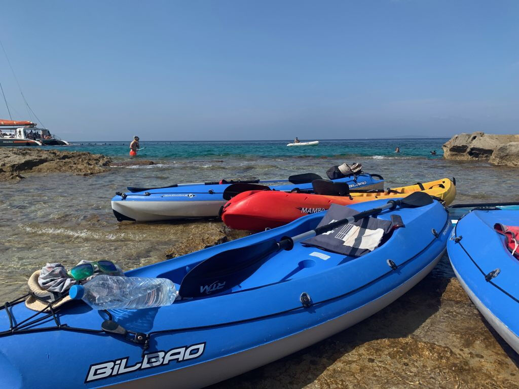 Alquiler de kayak en la bahía de Palma