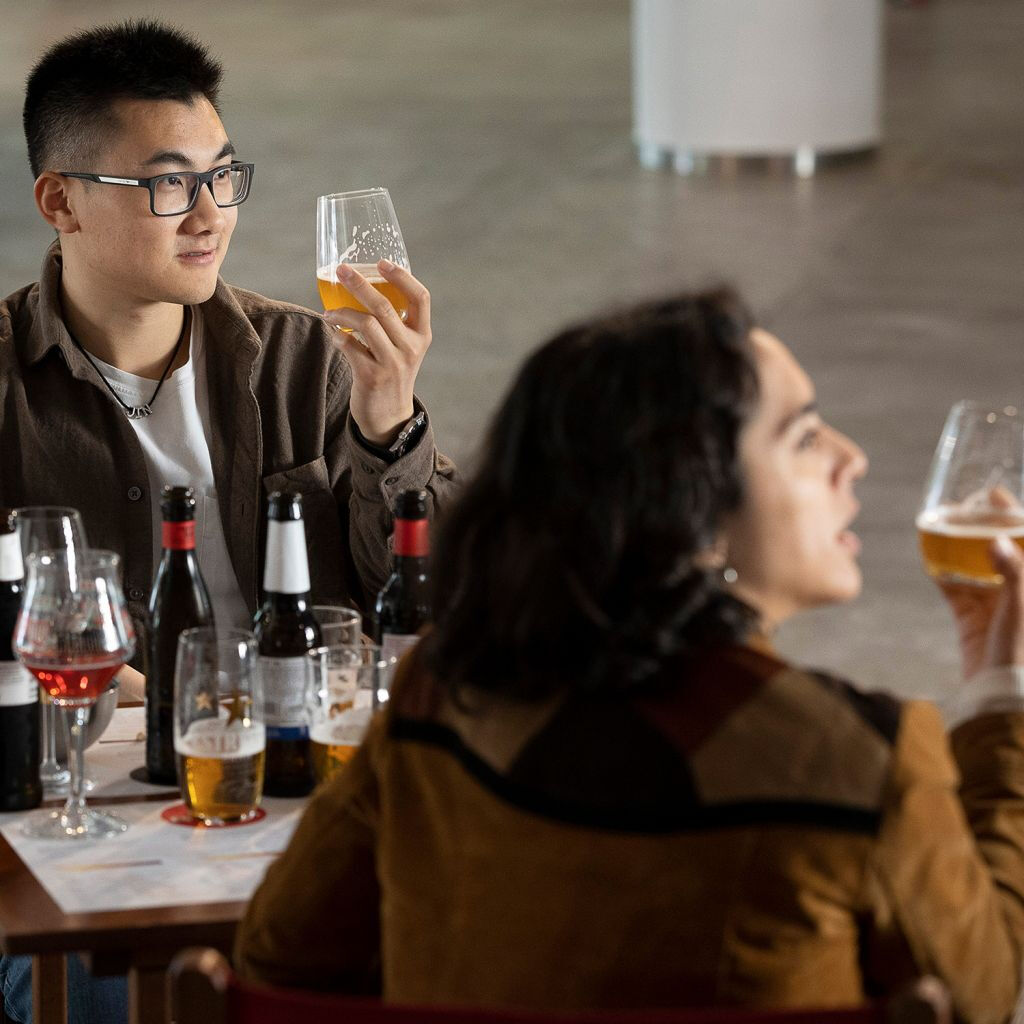 Visite de l'ancienne usine Estrella Damm à Barcelone