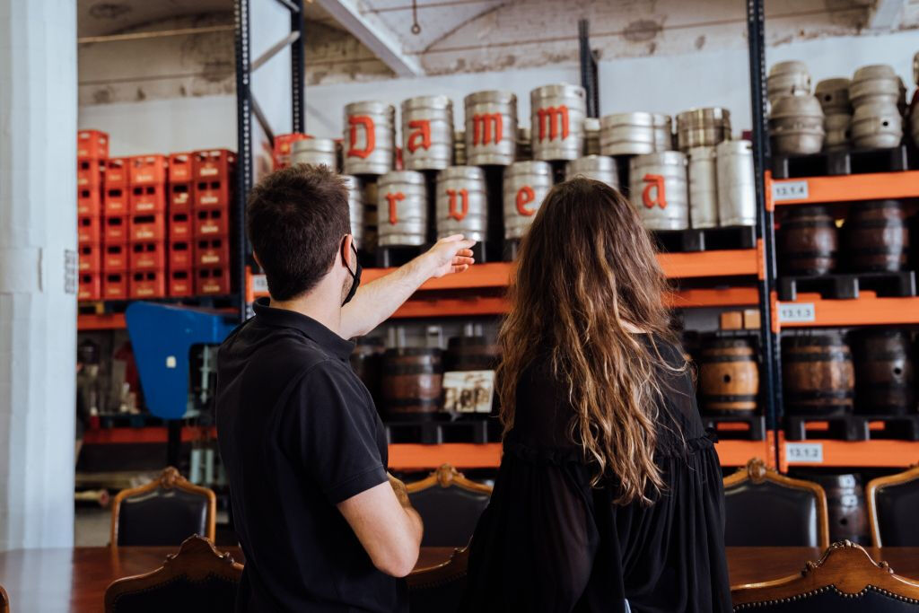 Visit to the Old Estrella Damm Factory in Barcelona