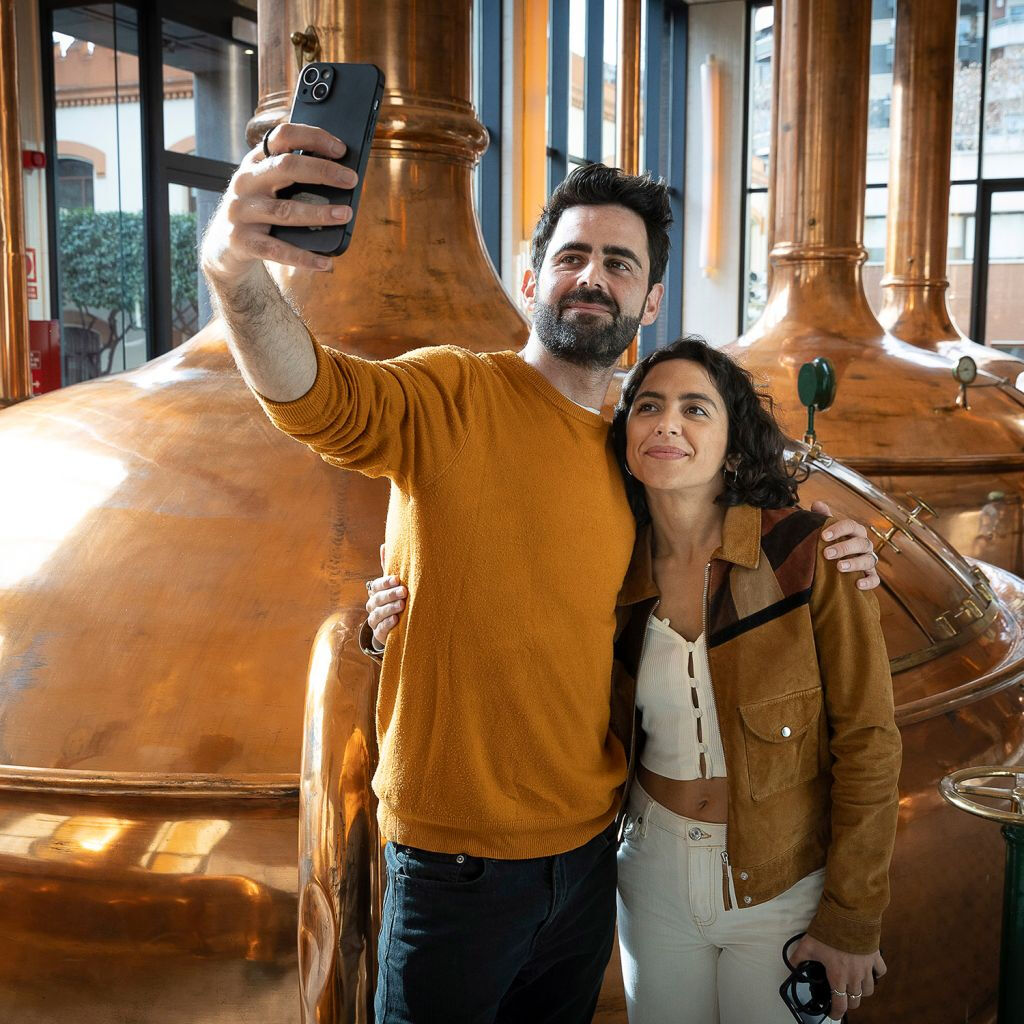 Visit to the Old Estrella Damm Factory in Barcelona