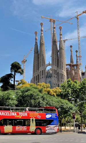 Visita à cidade de Barcelona