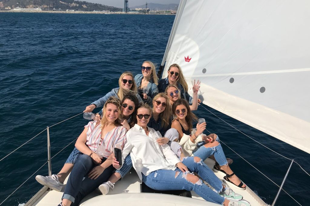 Barcelone : Voile de l'après-midi ou du coucher du soleil