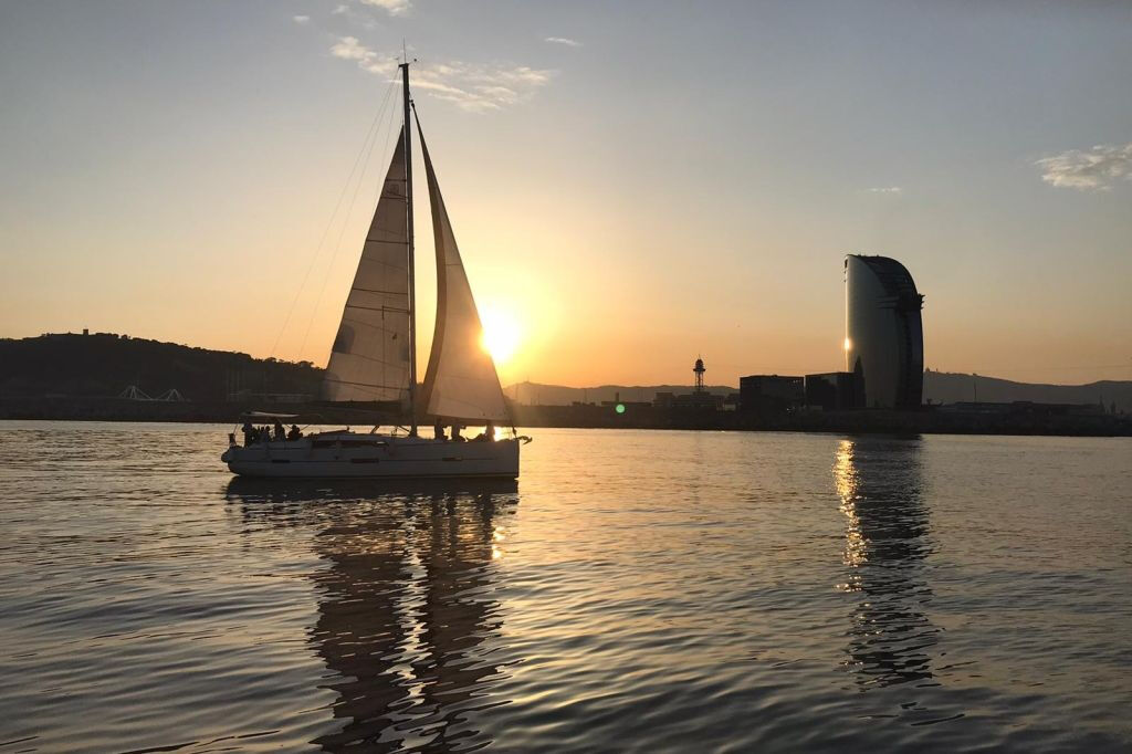 Barcelone : Voile de l'après-midi ou du coucher du soleil