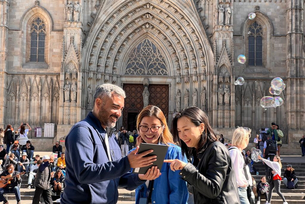 Barcelone : Visite du quartier gothique avec spectacle de flamenco + dîner de tapas