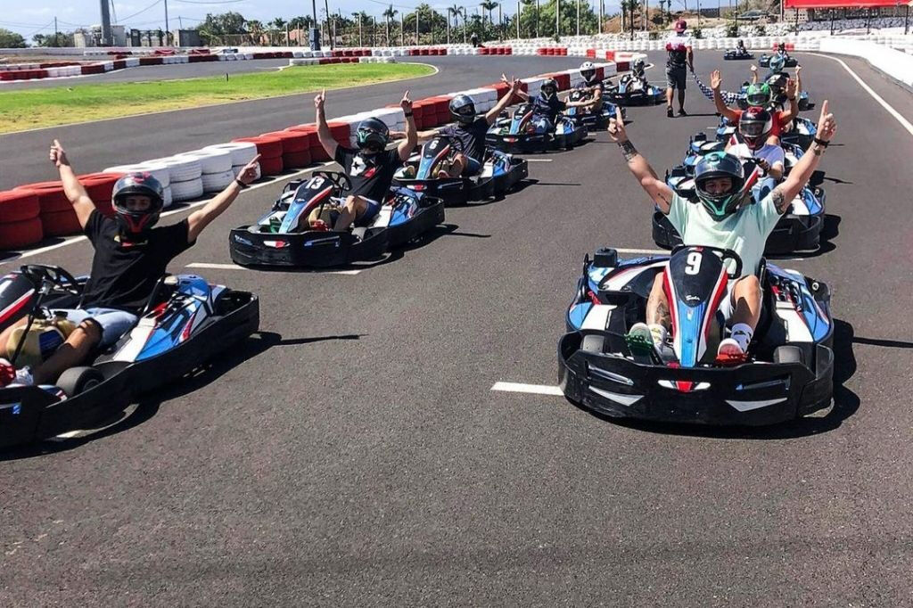 Tenerife: Las Americas Outdoor Kart Racing